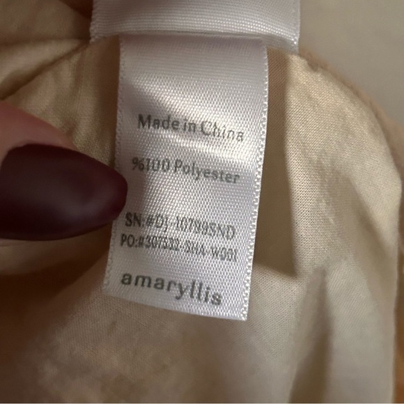 Amaryllis x Ashlee Nichols Dolman sleeve Button Front Babydoll Dress Sz Small - Picture 8 of 11